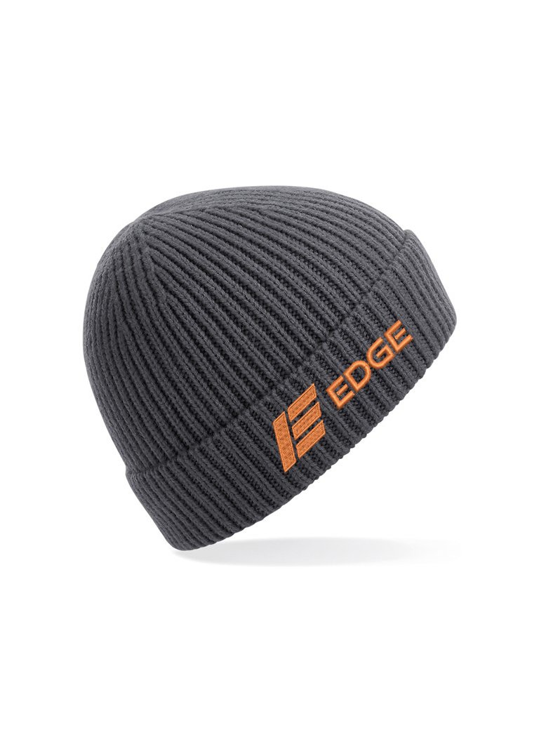 New-Edge-Grey-Ribbed-Beanie